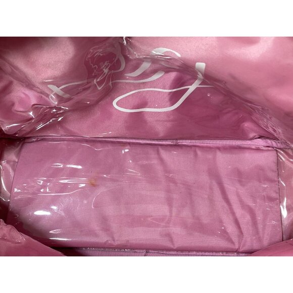 Roxy Floral Pink Bag Hawaiian Plumeria Carry On Travel Gym Tote 90s Y2K - Picture 16 of 16